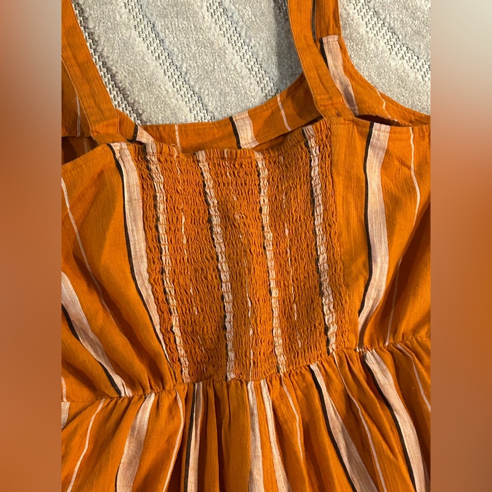 Lucky Brand Catalina Striped 100% Cotton Striped Causal Jumpsuit - XL - Picture 10 of 16
